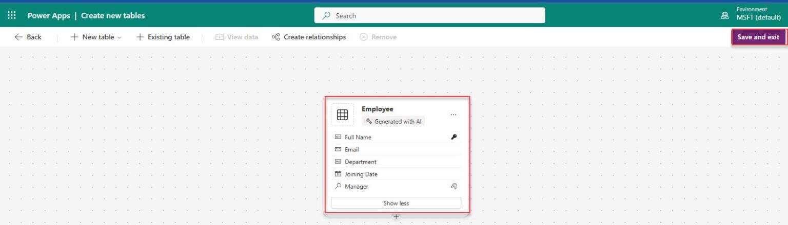 Create Table in Microsoft Dataverse [2 Ways] – Learn SharePoint ...
