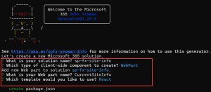 Get Current SharePoint Site Information in SPFx