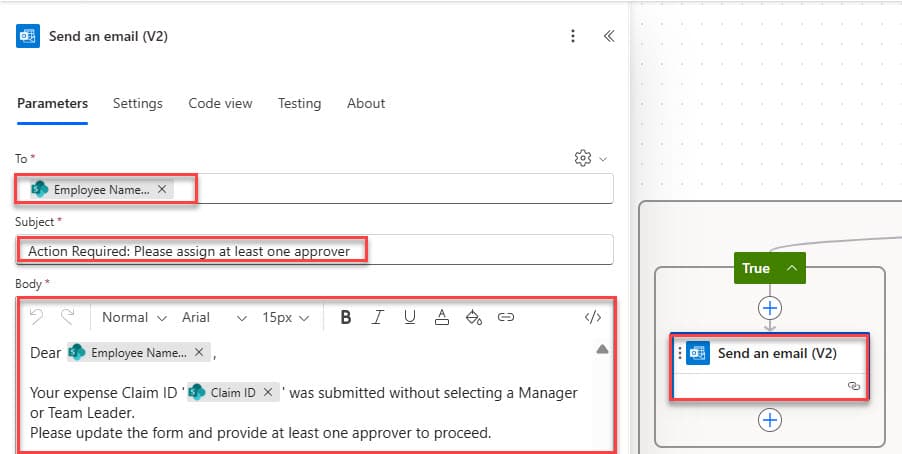 Power Automate advanced script that has multiple condition controls