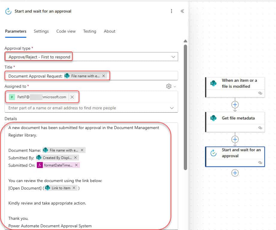 Microsoft Power Automate approval workflow for SharePoint documents Microsoft Power Automate approval workflow for SharePoint documents