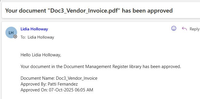 document approval steps in Power Automate document approval steps in Power Automate