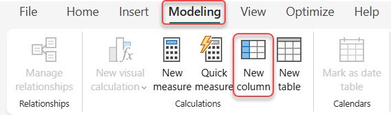 Add Column If Column Is Null in Power BI