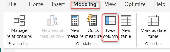 Add a Fixed Value Column Using Power BI Modeling