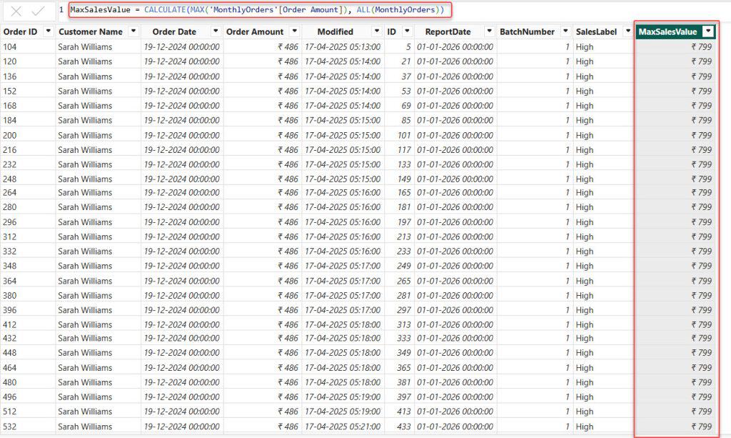 Add a Fixed Value From Another Column in Power BI