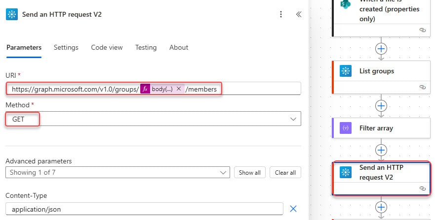 Approval process flow structure with Microsoft 365 Group as approver