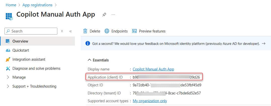 Set Up Manual Authentication in Microsoft Copilot Studio