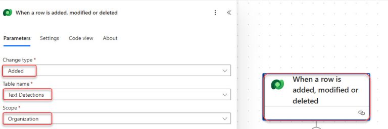 Detect Text in Dataverse Using AI Builder