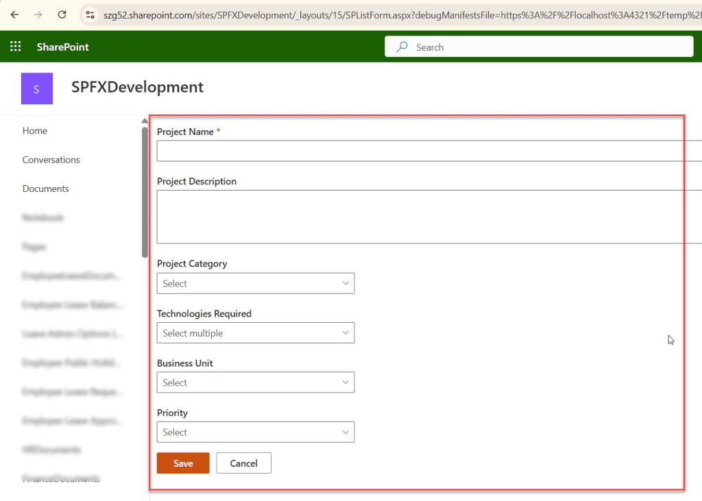 Fixing the Sorry, something went wrong error in spfx webpart