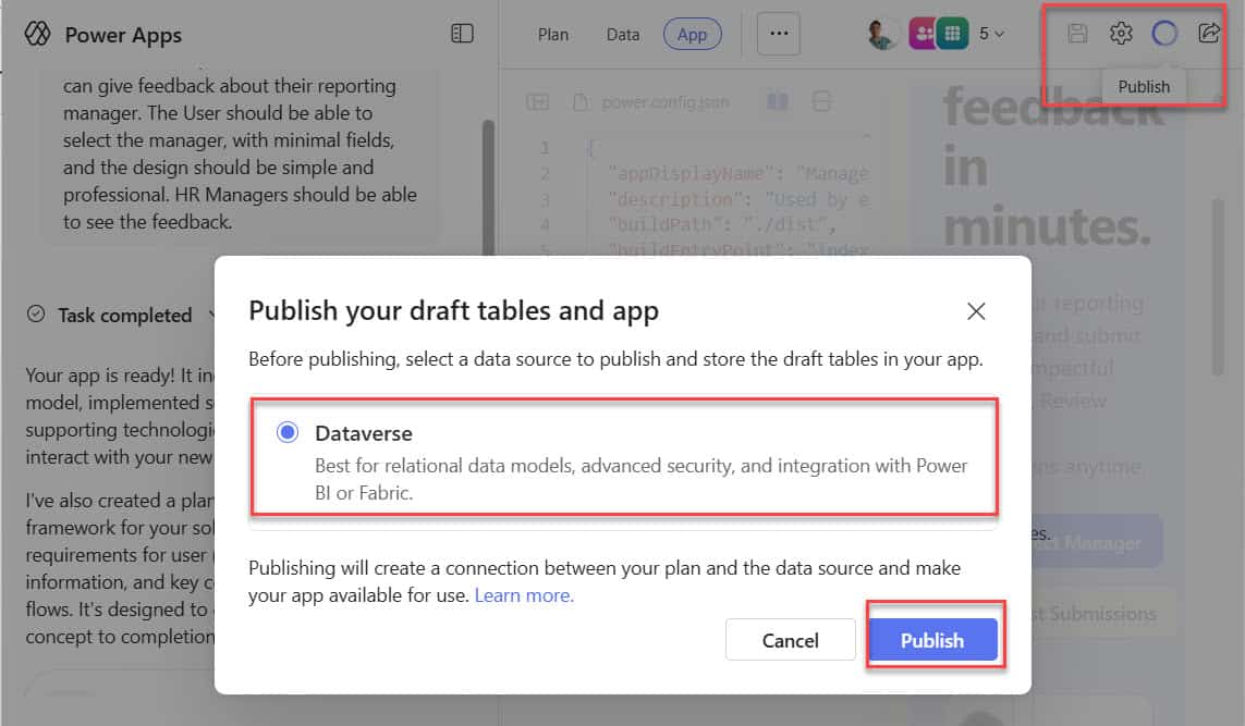 Power Apps Published Microsoft Power Apps Vibe: The AI-Native Power Apps Experience