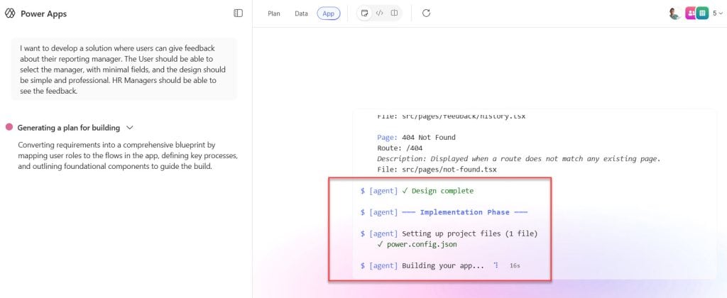 Power Apps vibe code