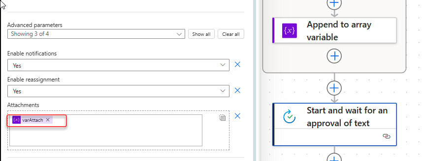 Power Automate button text in the Start and Wait for Approval action email