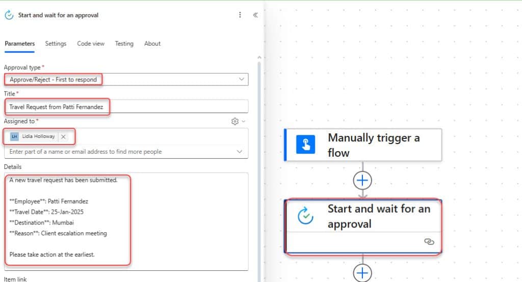 Send an Approval to the Microsoft Teams Approvals App in Power Automate