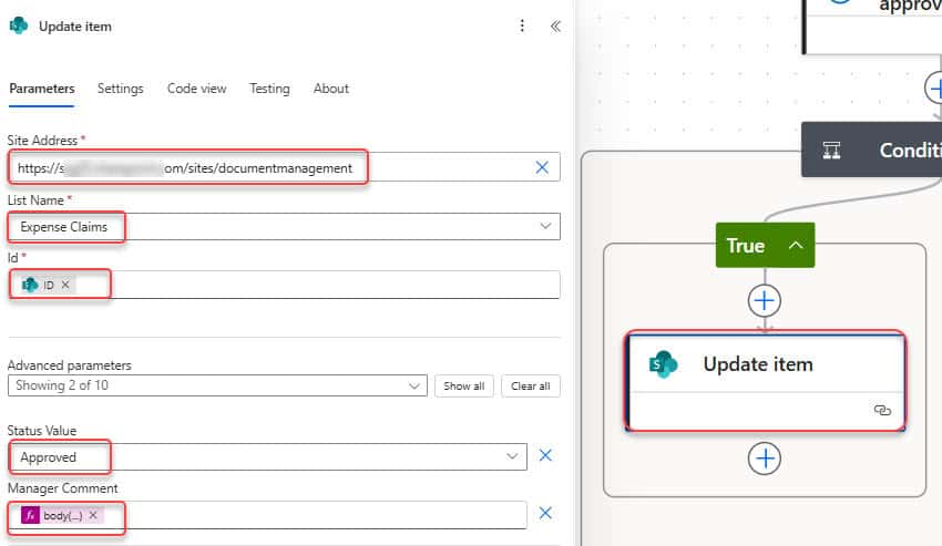 Start and wait for an approval of text in Power Automate 