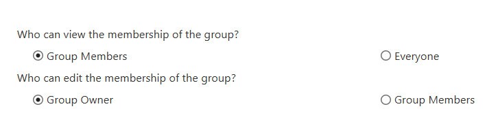 You do not have permission to view the membership of the group Error Appears You do not have permission to view the membership of the group Error Appears