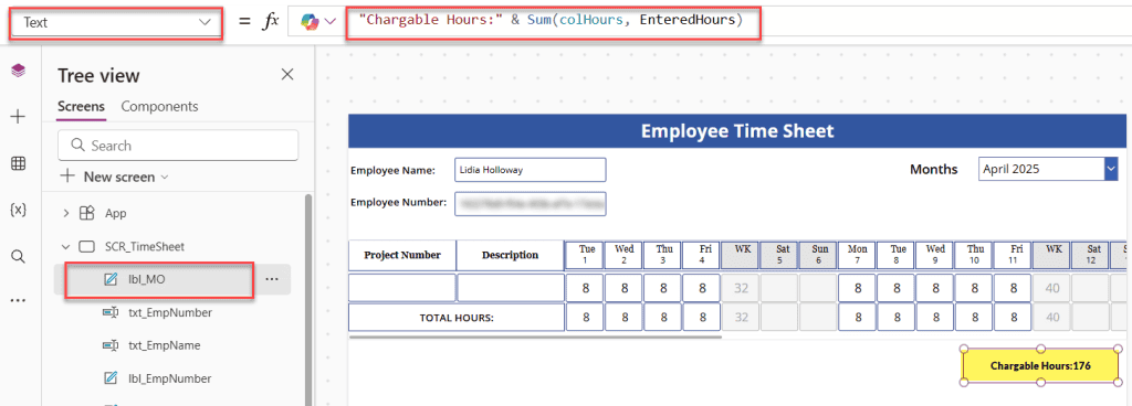 build monthly timesheet solution with powerapps and sharepoint build monthly timesheet solution with powerapps and sharepoint