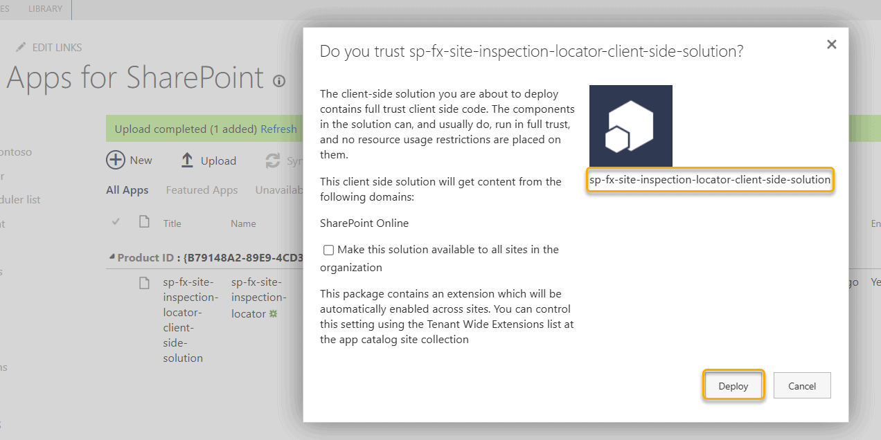 SPFx ListView Command Set Extension Tutorial: Create & Deploy with Example