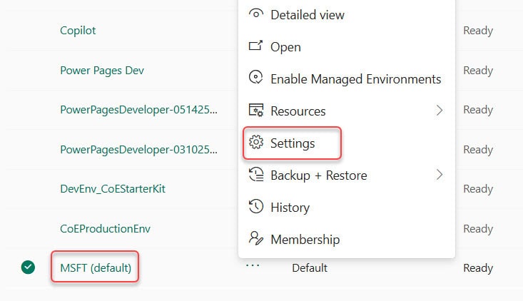 fix One or more commands are unavailable due to your current privileges for this environment