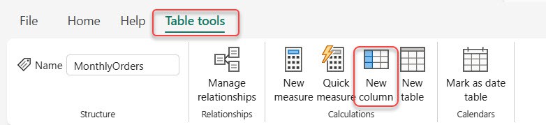 how to add a fixed column in power query