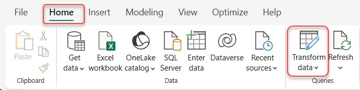 Change Column Data Type Power Query Editor Power BI