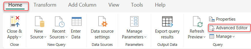 Change the data type in power bi using power query