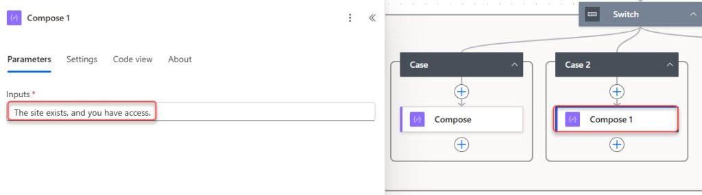 Check SharePoint Site in Power Automate