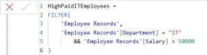 Filter Power BI Data Using DAX Conditions