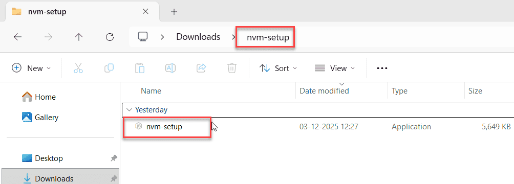 nvm for windows