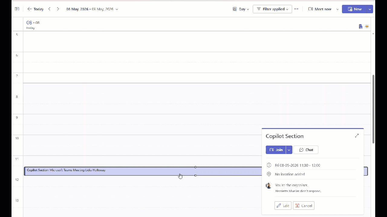 How to Reschedule a Meeting in Teams