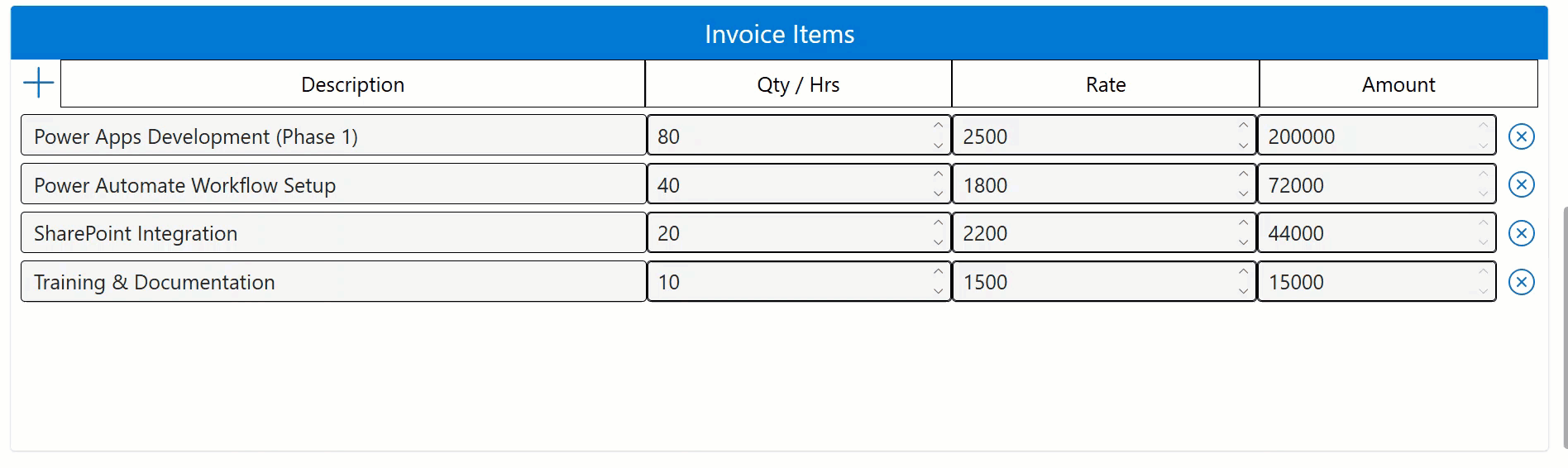 Build the Power Apps Extracted Invoice Data Build the Power Apps Extracted Invoice Data